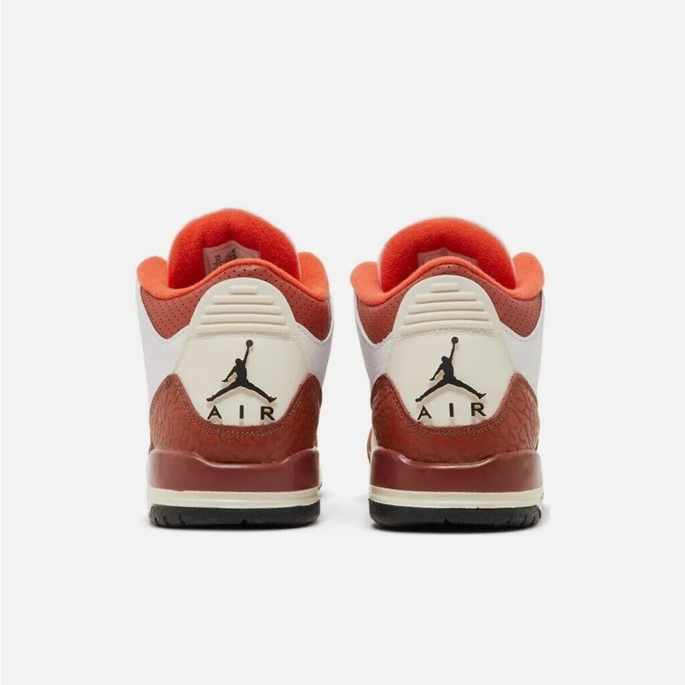 Nike Air Jordan 3 Retro SE Dunk on Mars (GS) DV7028-108 White/Orange SZ 7Y